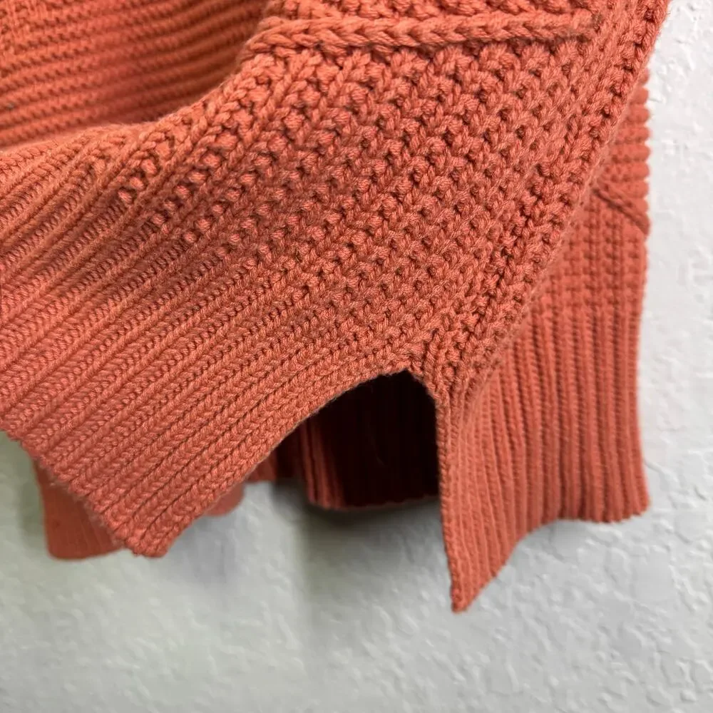 SOFT SURROUNDINGS Sweater XS‎ Oversized Chamonix Pullover Chunky Ribbed Knit